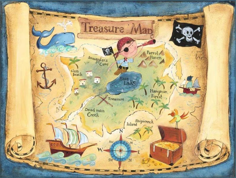 real pirate maps